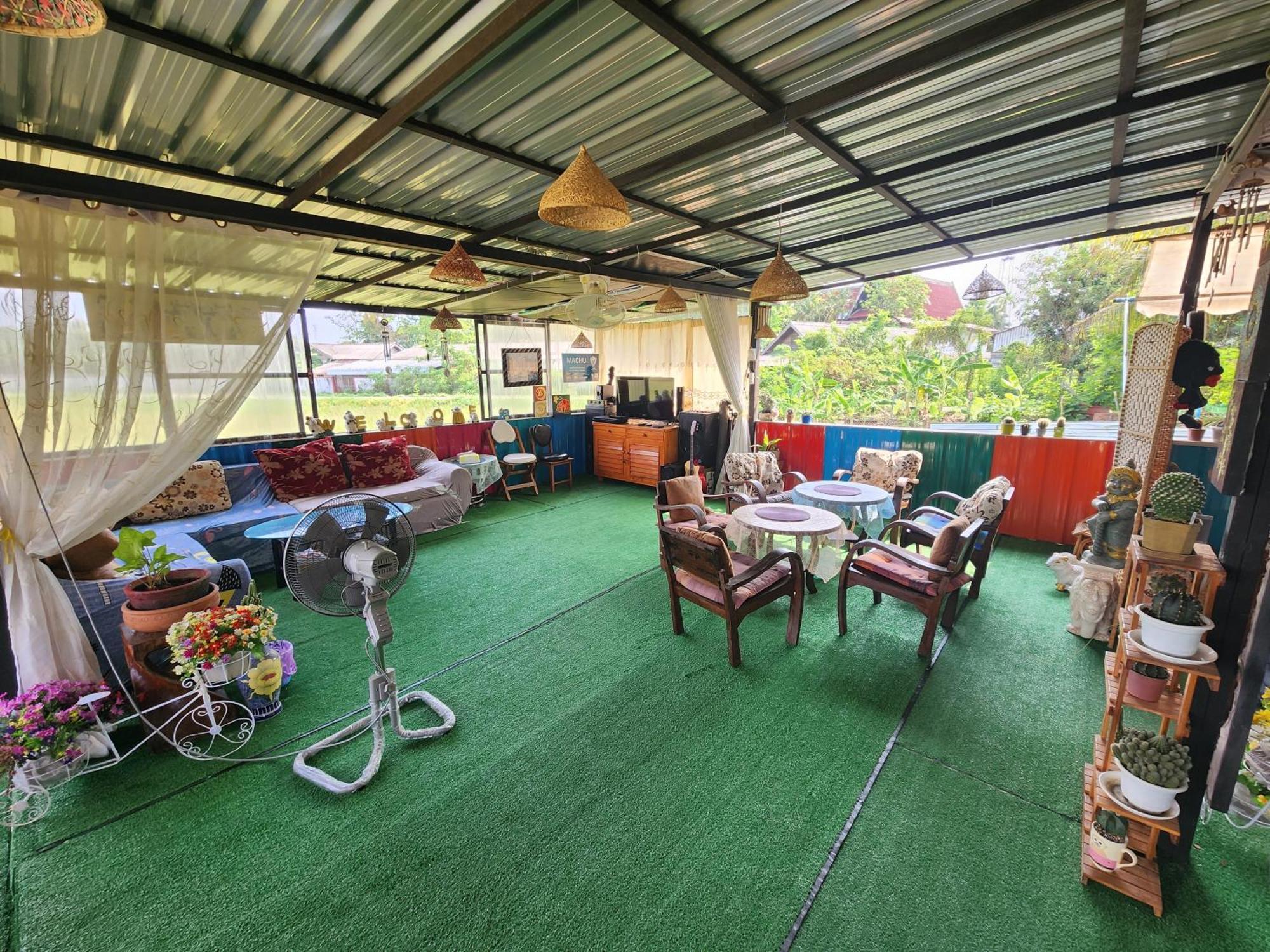 Baanlungchuhomestay&Cafe Mae Taeng Ngoại thất bức ảnh